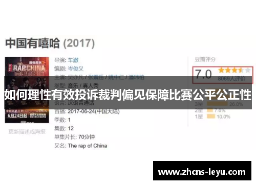如何理性有效投诉裁判偏见保障比赛公平公正性