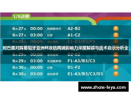 姆巴佩对阵葡萄牙亚洲杯攻防两端影响力深度解读与战术启示分析全 姆巴佩对阵葡萄牙亚洲杯攻防两端影响力深度解读与战术启示分析全