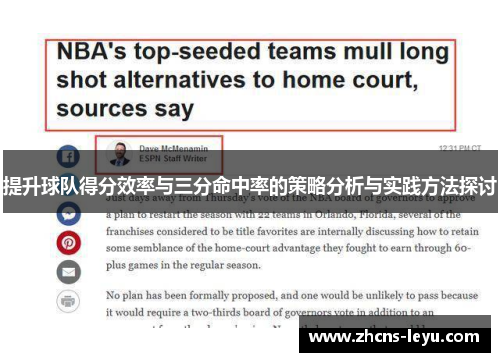 提升球队得分效率与三分命中率的策略分析与实践方法探讨